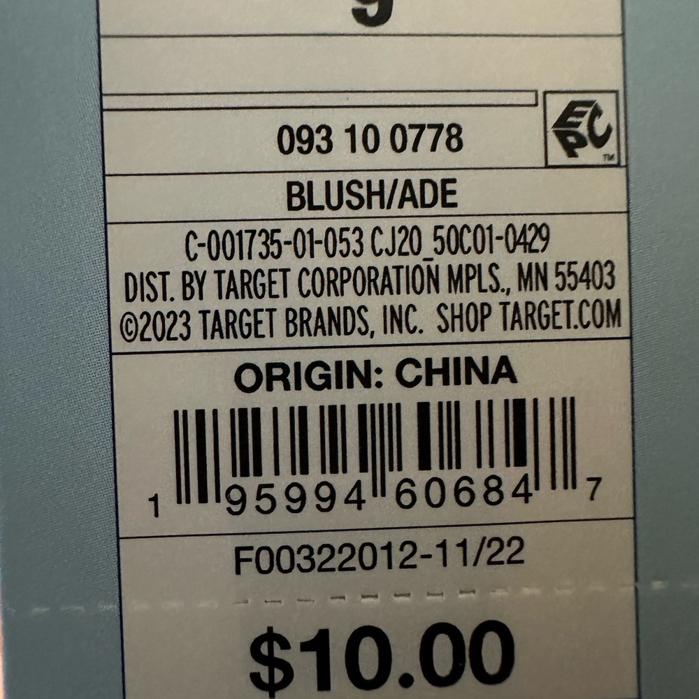 Cat & Jack Pink Sandals with Adjustable Ankle Strap - Picture 4 of 4